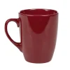 Mug en faïence 31 cl uni rouge brillant