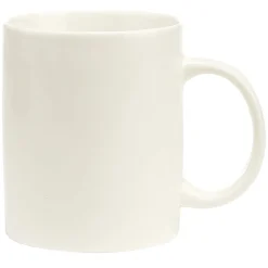 Mug fond doigt d'honneur blanc