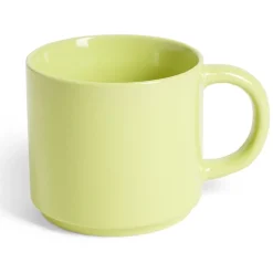 Mug grès jaune 500mL Ø9xH8cm