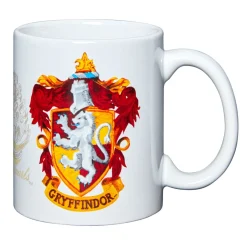 Mug Harry Potter blanc motif emblème Gryffondor