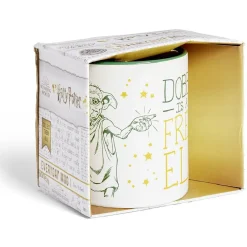 Mug Harry Potter Dobby blanc et vert 315ml
