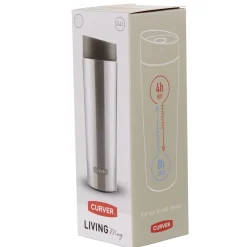 Mug isotherme 0,4 L gris Curver