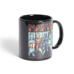 Mug Marvel personnages emblématiques noir et rouge 315ml