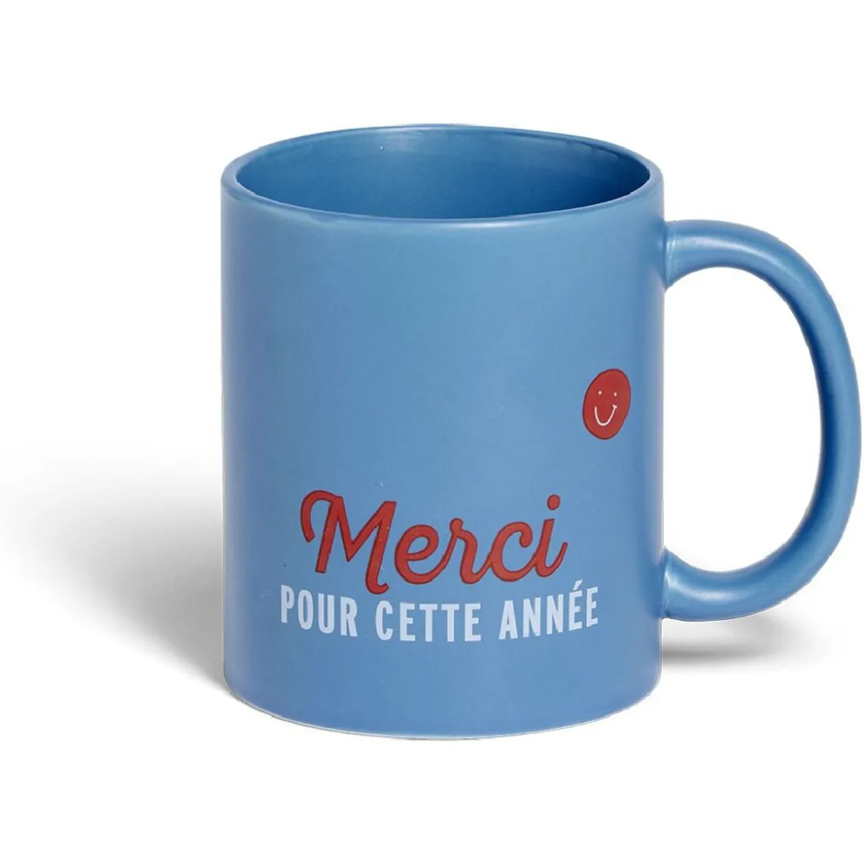 Mug Merci pour cette année céramique Ø8xH10cm 4 modèles