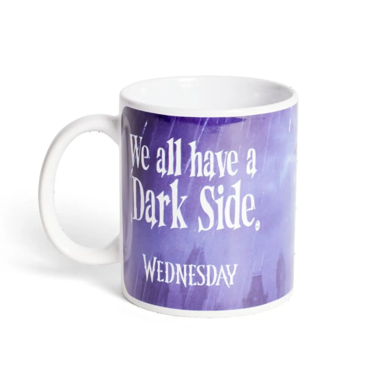 Mug Mercredi Addams Nous avons tous un côté sombre 315ml