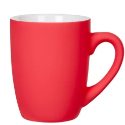 Mug paroi toucher doux rouge