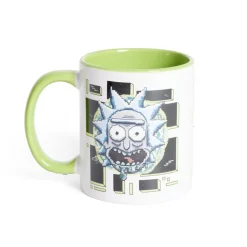 Mug Rick et Morty blanc et vert clair 315ml