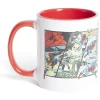 Mug Spiderman Marvel BD blanc et rouge 315ml