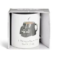 Mug Star Wars Dark Vador blanc et noir 315ml