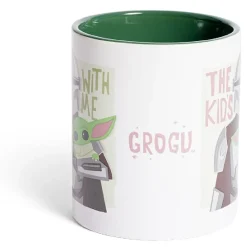 Mug Star Wars Mandalorian Storm Trooper blanc et vert 315ml