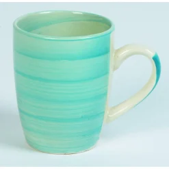 Mug uni bleu turquoise tons sur tons