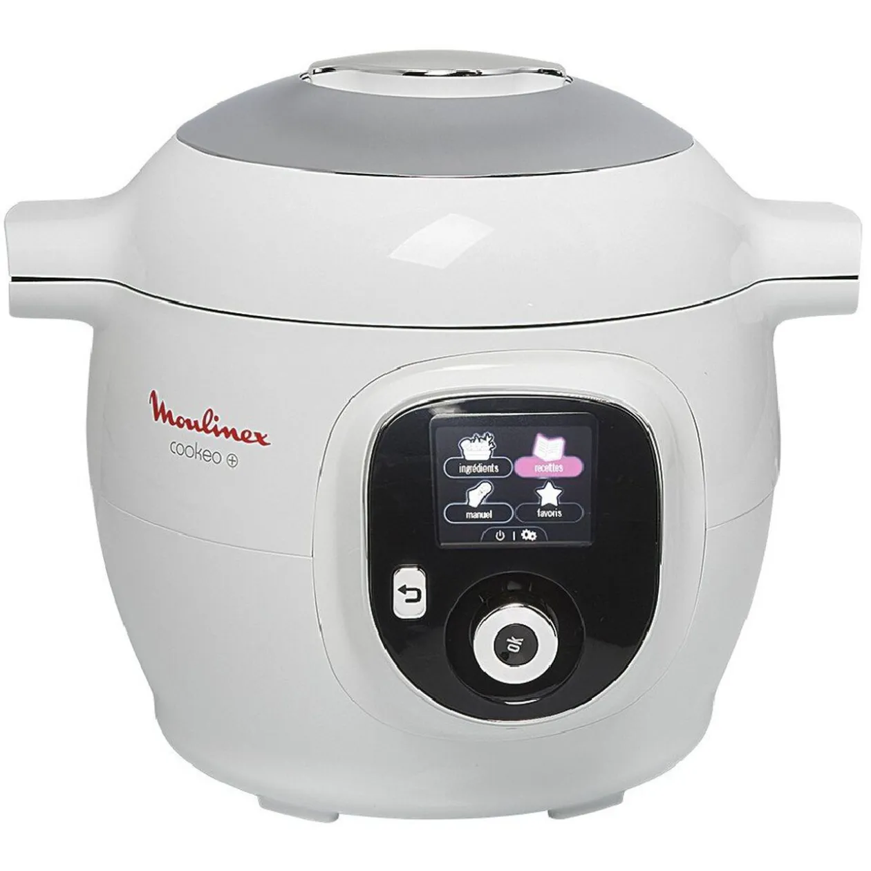 Multicuiseur Cookéo + Moulinex 150 recettes best of blanc