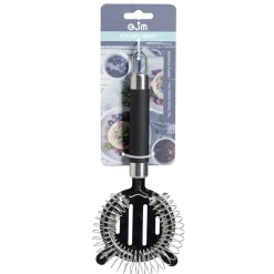 Passoire à cocktail en inox avec manche en plastique L.21,5cm