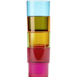 Pichet 1,8 L avec gobelet multicolore x4