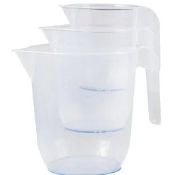 Pichet doseur blanc x3