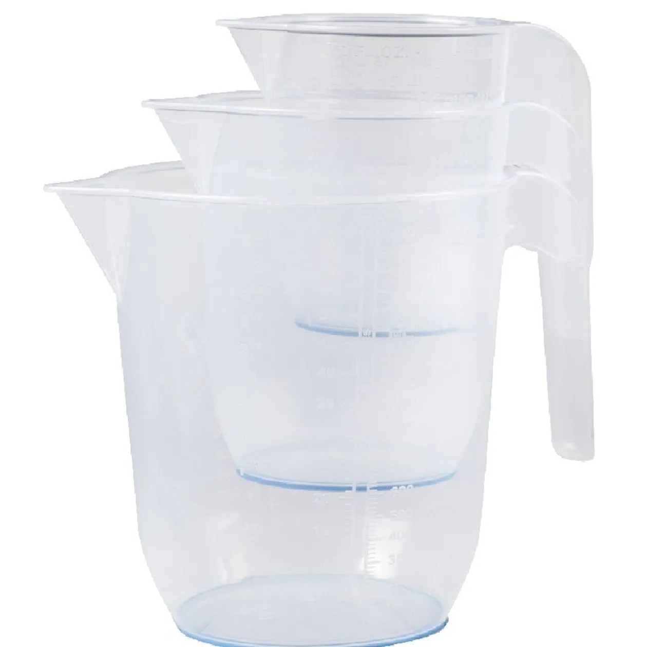 Pichet doseur blanc x3