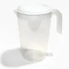 Pichet plastique transparent Ø14,5x21,5cm