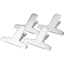 Pince à sachet inox x4