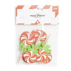 Pique apéritif Noël x20