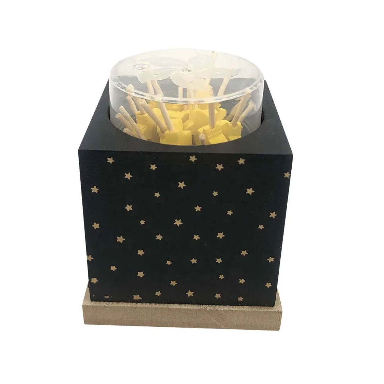 Pique apéritif étoile x 20 avec distributeur