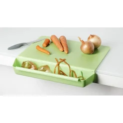 Planche à découper 2 en 1 vert