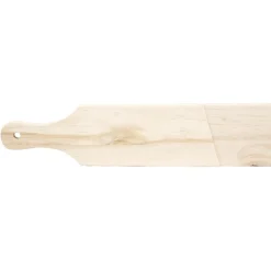 Planche à découper bois avec couteau