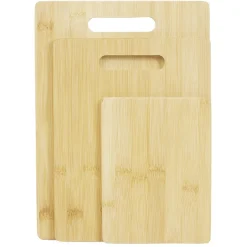 Planche à découper en bambou x3