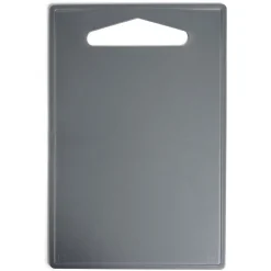 Planche à découper en plastique gris
