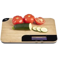 Planche à découper et balance 2 en 1