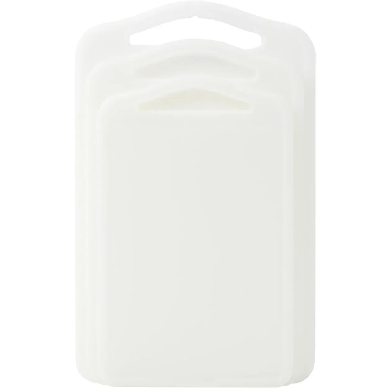 Planche à découper polypropylène blanc x3