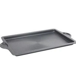 Plaque à pâtisserie métal fond texturé anti adhérent moyen