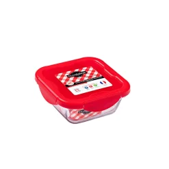 Plat à four avec couvercle hermétique Ô Cuisine 16x16 cm