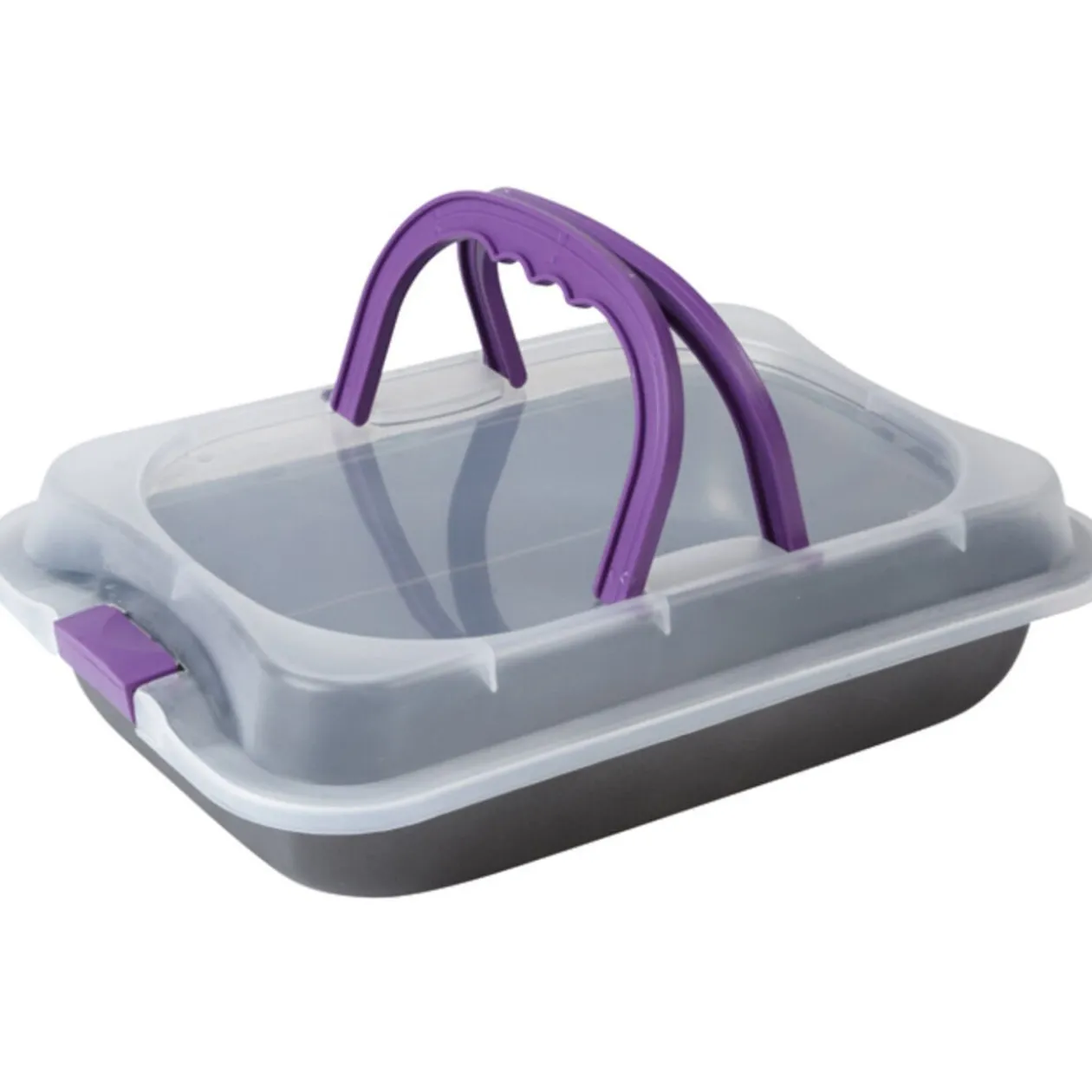 Plat à four et couvercle avec anses