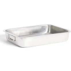 Plat à lasagnes en inox 37x27,5xH6,5cm