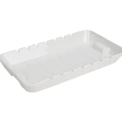 Plat à servir spécial brochettes blanc