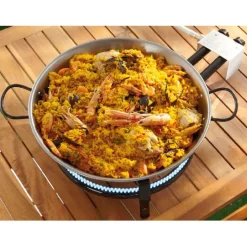 PLAT A PAELLA AVEC RECHAUD