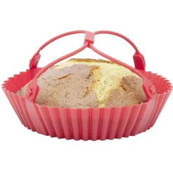 Plat de cuisson silicone multiusage silicone rouge