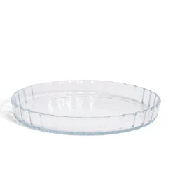 Plat en verre borosilicate x2 - Ø22,6cm et Ø27cm