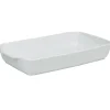 Plat porcelaine rectangulaire