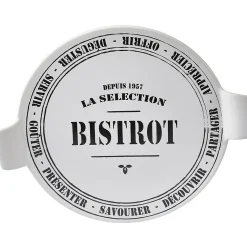 Plateau à fromage noir et blanc