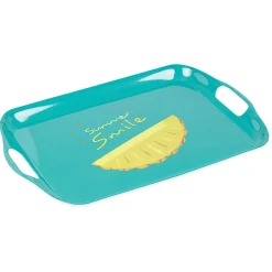 Plateau bleu Ananas Summer smile
