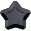 Plateau carton étoile noir Ø24,5cm x6