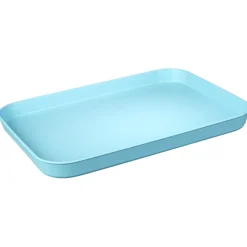 Plateau coloré en plastique