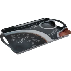 Plateau design Café avec poignées