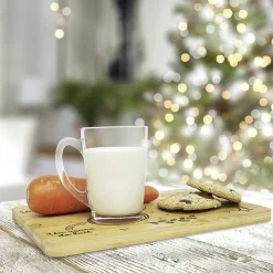 Plateau Père Noël en bambou