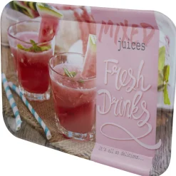 Plateau rectangulaire cocktail