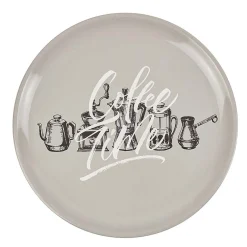 Plateau rond style vintage