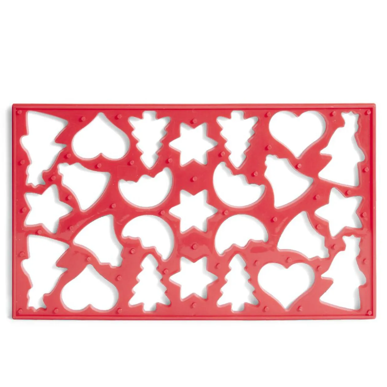 Pochoir à pâtisserie Noël 7 formes 22x37cm