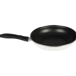 Poêle acier émaillé beige Ø 28 cm