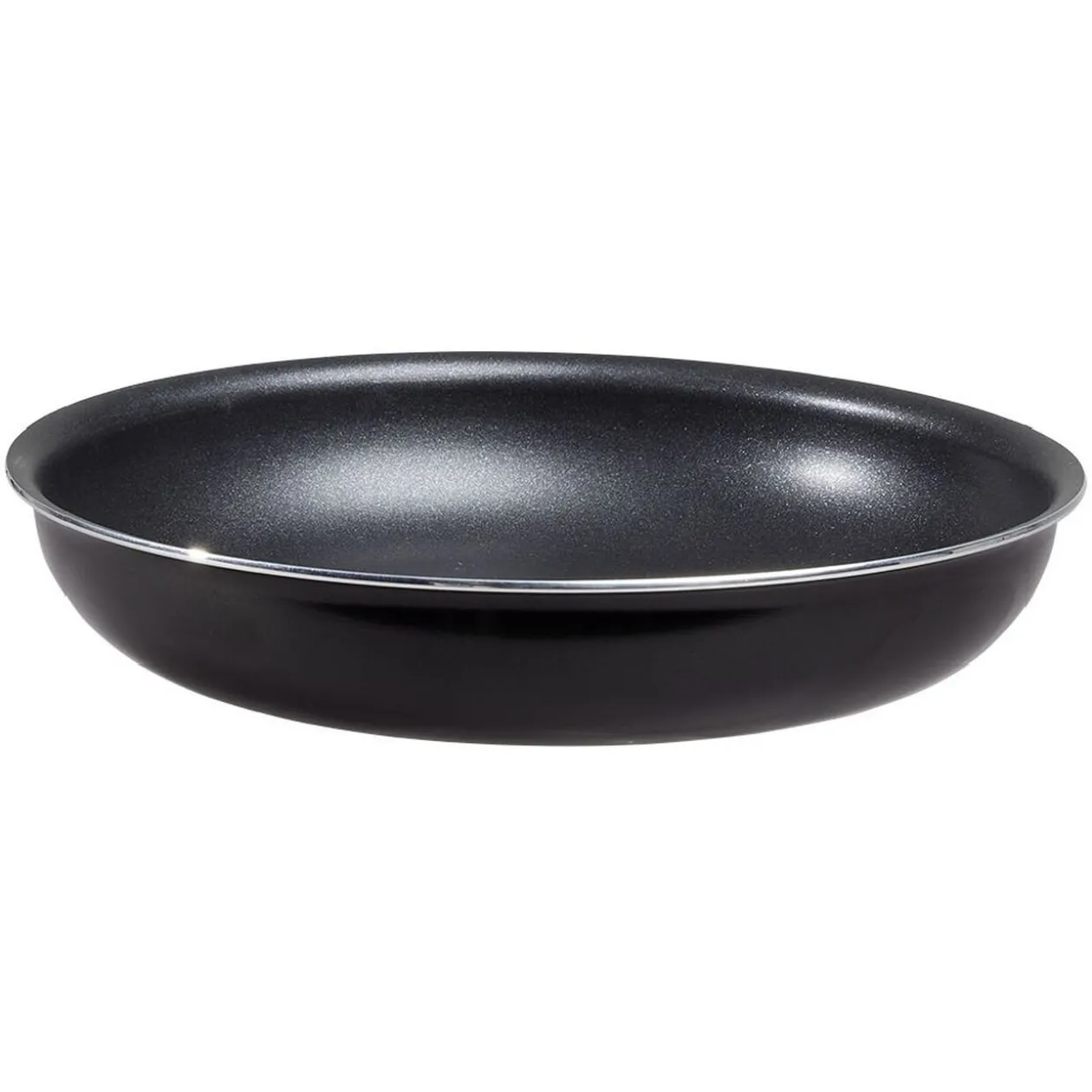 Poêle antiadhérente sans poignée noir Ø24cm